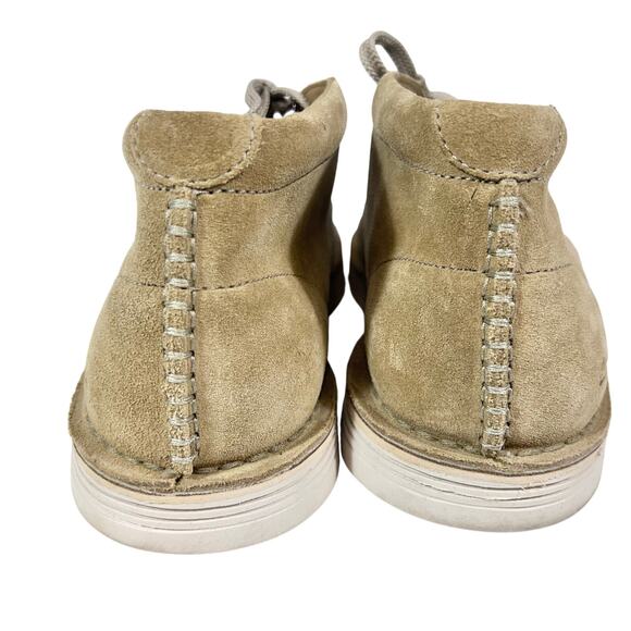 Clarks Bushacre 2 Chukka Boot Men Size 9 Desert Ankle Suede Tan Used - Picture 3 of 9